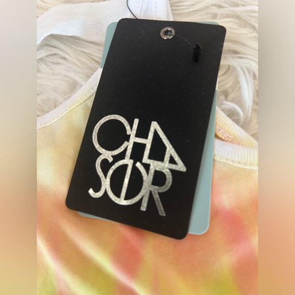 NWT, Chaser, Girls, tie-dye shirttail tank, back cut-out - Picture 7 of 9